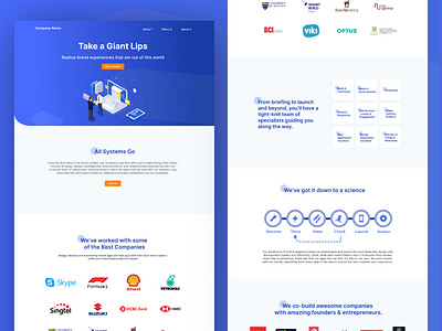 Landing page portofolio