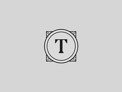 T / Logotype fatihkovac flat logo t typography