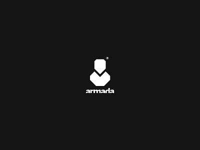 Armada / Logo app armada fatihkovac flat logo monochrome security warrior web