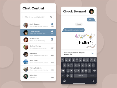 Chat Central - Android & Flutter UI Kit