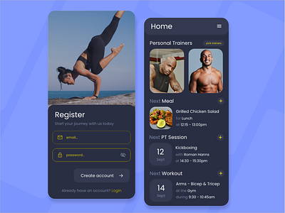 Flex PT Android / Flutter UI Kit android coaching app android personal trainer app android pt app coaching app flutter coaching app flutter personal trainer app ios coaching app ios personal trainer app ios pt app personal trainer app pt app ui coaching app