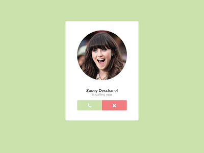 Zooey is calling...