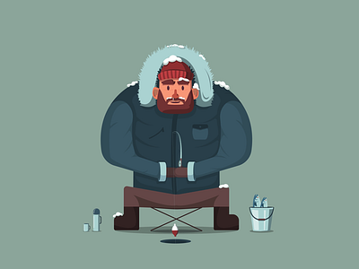 Fisherman illustrator