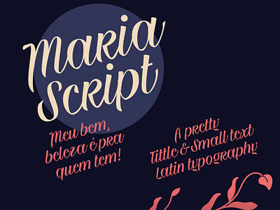 Maria Script Typeface