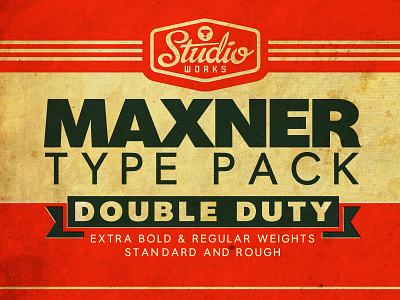 Maxner Type Pack branding classic classic font duo extra bold geo legible otf poster reliable retro rough sans sans serif sans serif typeface sturdy timeless versatile vintage wordmark