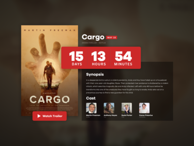 DailyUI #014 Countdown