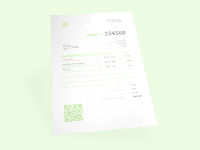 DailyUI #046 Invoice dailyui invoice