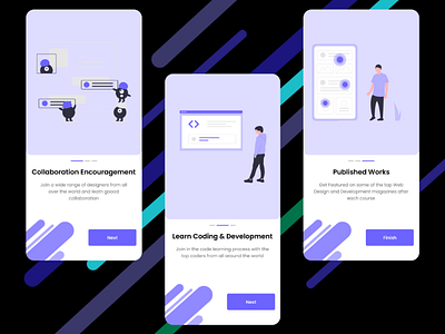 Onboarding Page📱