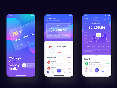 Finance Wallet Mobile App