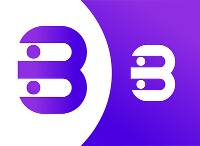 Letter Logo Series - B branding icon illustration logo logo design logotype minimal monogram monogram logo typography