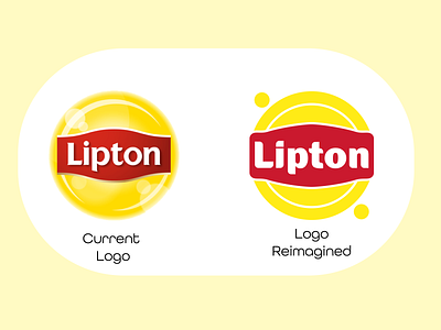 Logo Reimagined Series - Lipton artwork brand identity branding branding design design icon identity identity design illustration logo logo design minimal