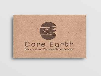 Mockup - Core Earth artwork branding design icon illustration logo logo design mockup psd mockups monogram letter mark vector