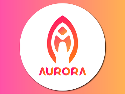 Logo - Aurora app artwork branding design icon illustration logo logo design typography vector