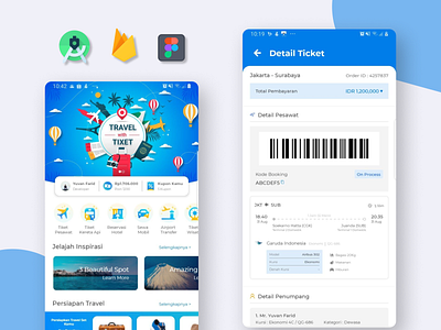 TIXET - Ticket Reservation Android App android app android app design android design android studio app coding java kotlin ui ux