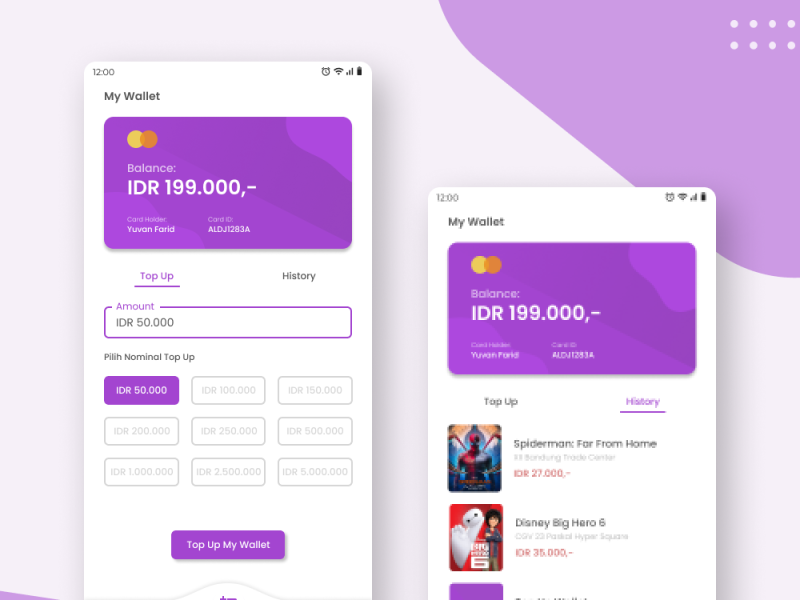 MOVIX - Cinema Ticket Booking App by Yuvan Farid Azis on Dribbble