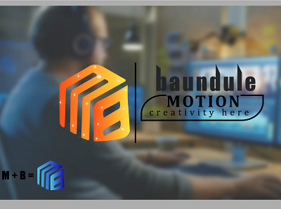 Baundule Motion app design flat graphics graphics design icon logo minimal typography vector web