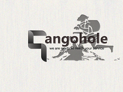 Gangohole Logo design graphics logo logo design logo mockup logo template logodesign logos logotype minimalist logo vector logo