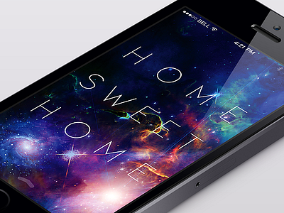 Home Sweet Home background galaxy home ipad iphone meritt nebula retina sweet wallpaper