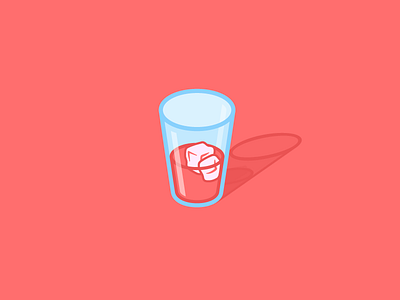 Pink Lemonade cup drink flat glass icon lemonade meritt merittthomas pink