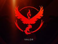 Valor Pokemon Go Team Logo Vector Download By Meritt Thomas