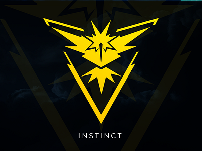 Instinct: Pokemon GO Team Logo [Vector Download]