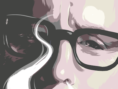 Roger Sterling advertising illustration mad men portrait roger roger sterling silver fox sterling wip