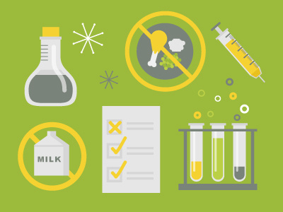 More Health Icons! food health icon icons infographics science testing vaccine wip