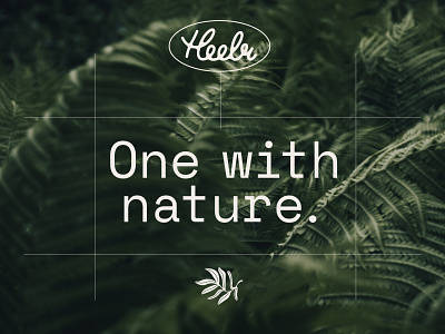 Heelr ✦ Natural Wellness beauty branding design graphic design health logo nature photography typography wellness