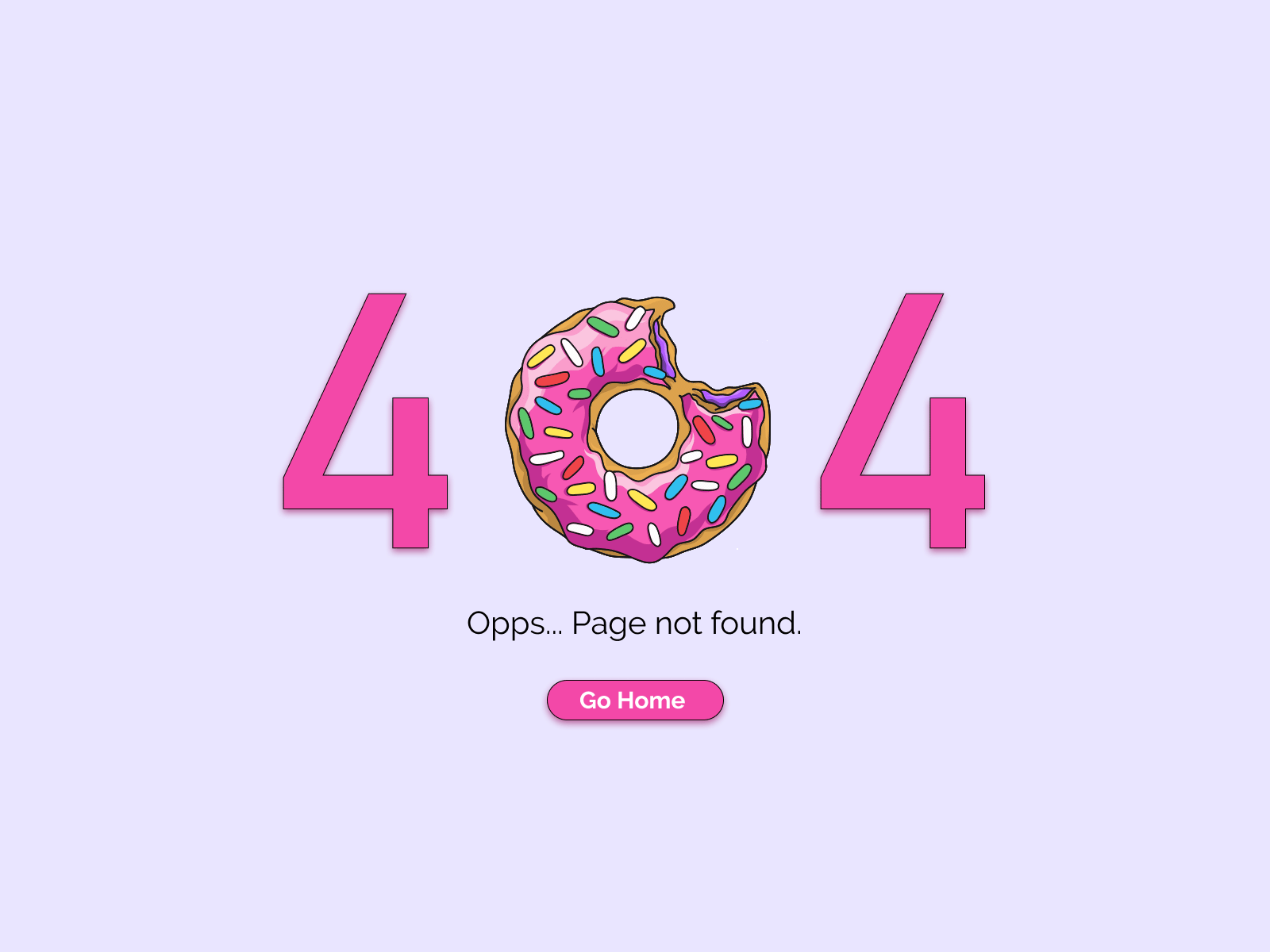 #DailyUI_008 404 Page