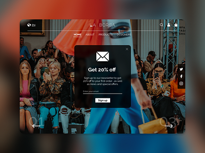 #DailyUI_016  Pop-Up / Overlay