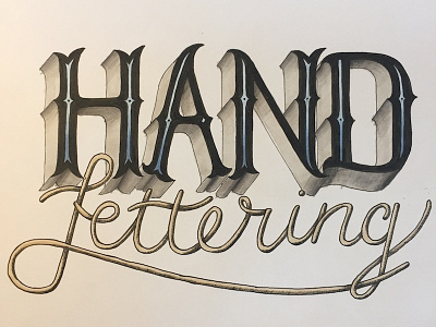Practicing... Hand Lettering copics handlettering practice typography