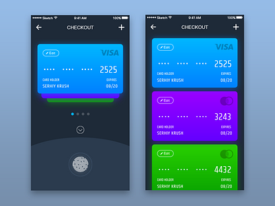 Daily UI #002 - Credit Card Checkout card challenge checkout credit card daily ui ui