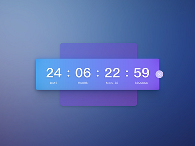 Daily UI #014 - Countdown Timer challenge countdown daily ui event timer ui