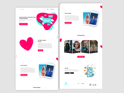 Dating landing page