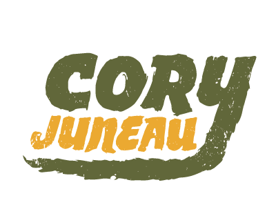 Cory Juneau Logo skateboarding