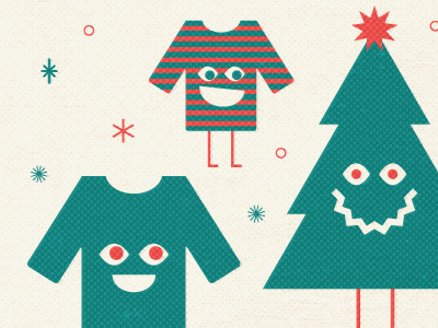 Holiday Party Invite christmas christmas tree holiday santa sweater xmas