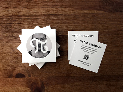 Personal Business Cards business card cards code moo moocards pietro gregorini print qr square uv