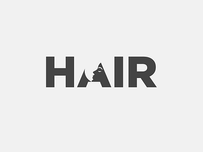 HAIR animation cosmetic design icon illustration illustrator logo logodesign typography vector