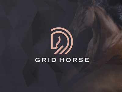 horse logo design app art branding design elegant horse icon illustration letter logo simple