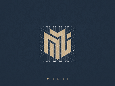 minimalis monogram logo