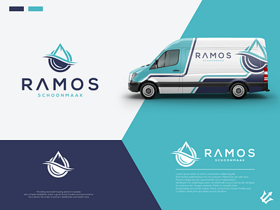 Drop water logo design branding design drop elegant illustration letter logo monogram logo simple ui vector water