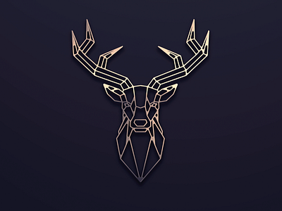 Deer logo design