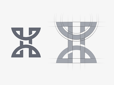 Monogram Logo Design 3d branding design elegant graphic design illustration letter logo monogram logo motion graphics simple ui vector