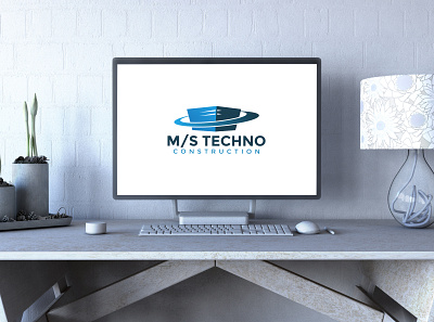 M/S Techno Logo Design branding illustration logo vector