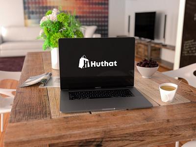 huthat branding logo logo design