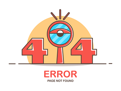 404 error page not found design template for website 01 404 404 error 404 error page 404 page 404page app illustration ui vector vectorart website