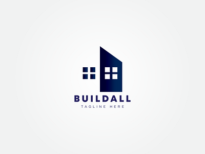 Building Logo app icon branding construction flat house logo icon illustration logo logo design logodesign logos logotype