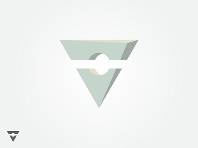 3D Triangle Logo design