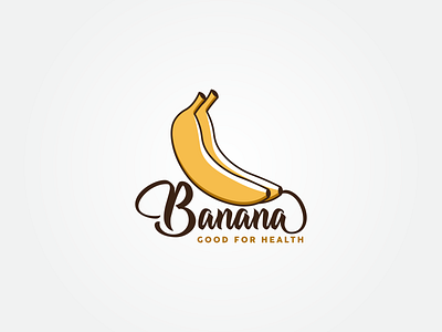 Banana Logo design flat design illustration logo logo design logodesign vector