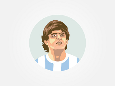 Diego Maradona diego maradona illustration portrait portrait illustration vector